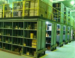 Компания "Восточная техника": стеллажи паллетные на болтах